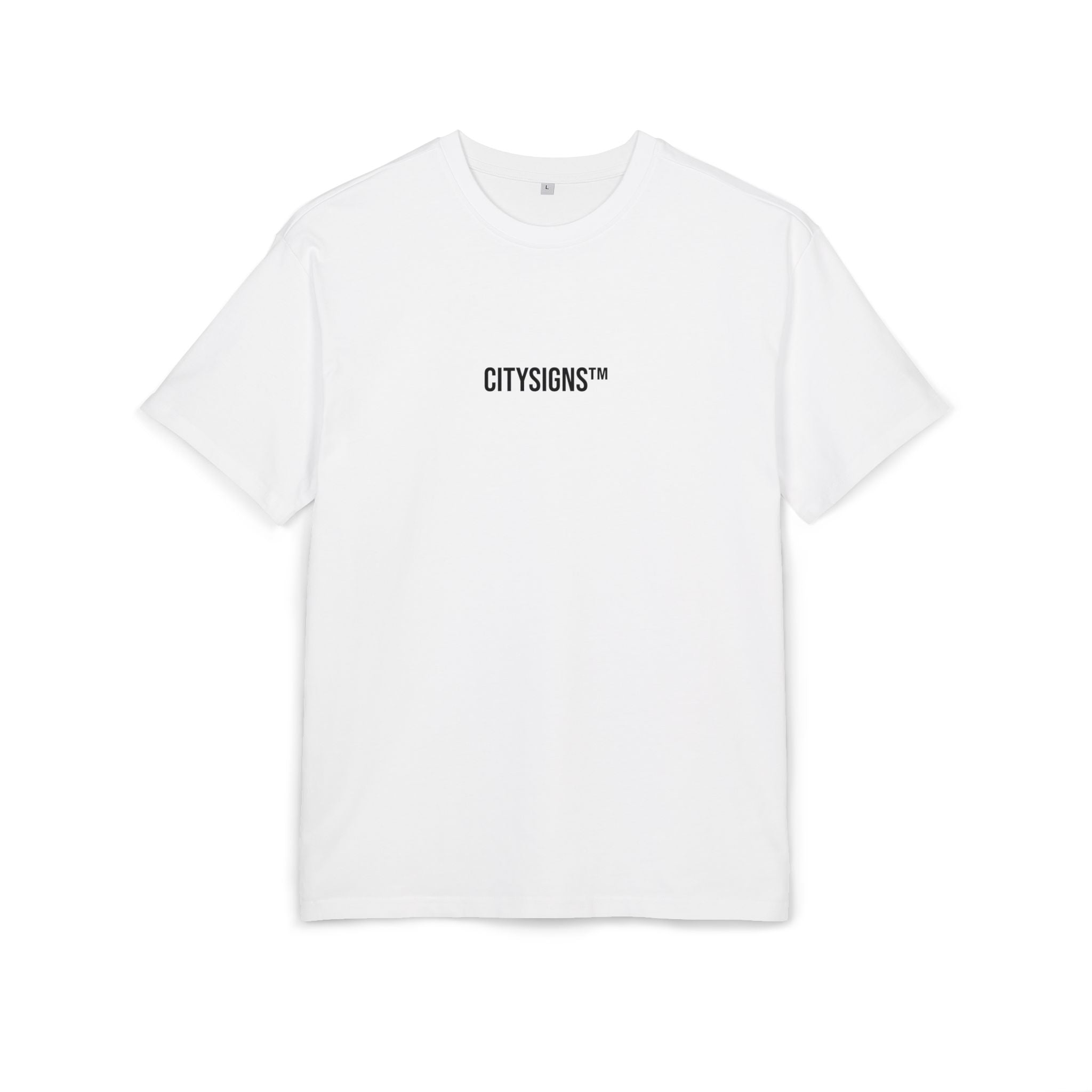 Paris Coordinates Tee — White