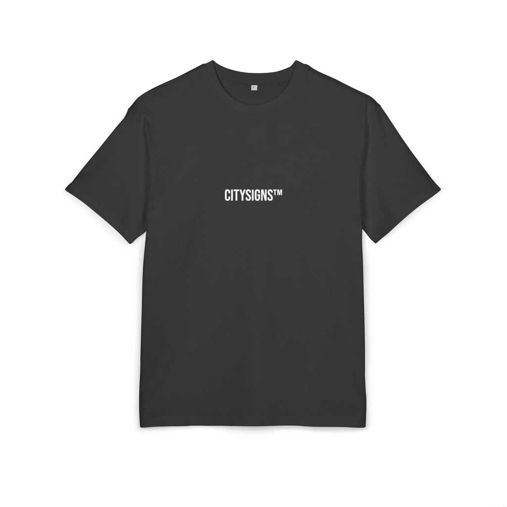 New York Coordinates Tee — Black
